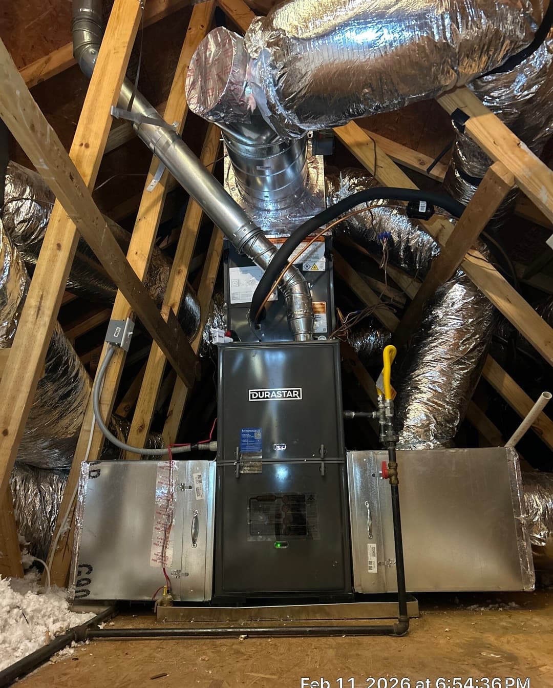 HVAC system installation